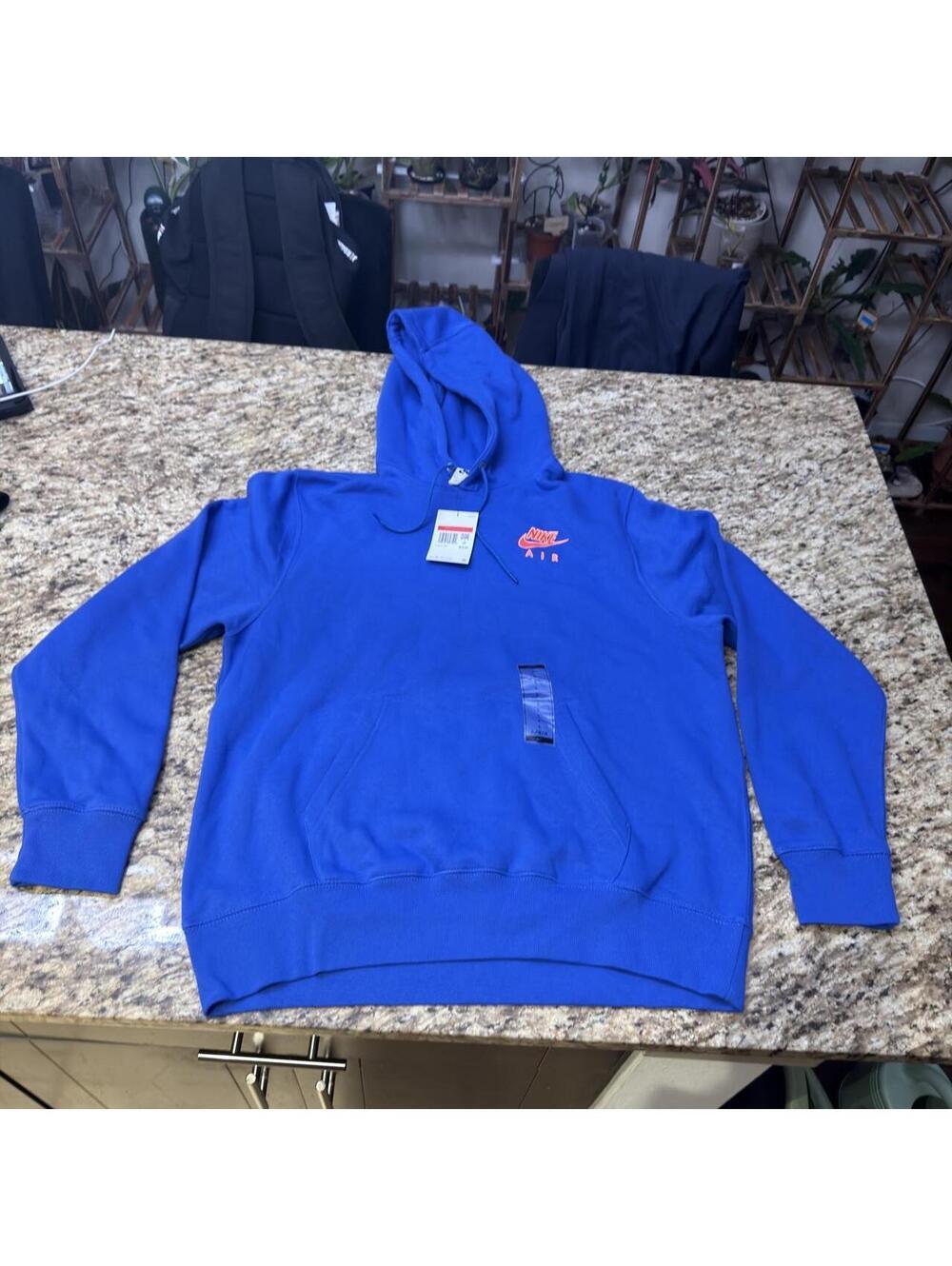 NWT - Nike ACG blue hoodie -  'FEEL IT IN YOUR BONES'